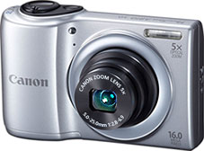 Máquina digital Canon PowerShot A810 - Foto editada pelo Câmera versus Câmera