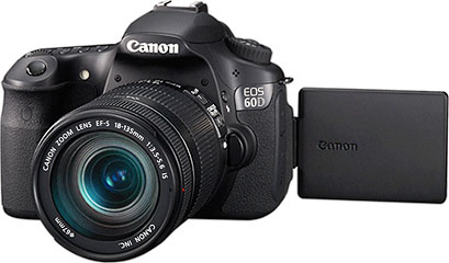 Máquina digital Canon EOS 60D com lente opcional - Foto editada pelo Câmera versus Câmera