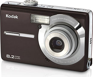 Câmera digital Kodak EasyShare M853 - Cortesia da Kodak, editada pelo Câmera versus Câmera