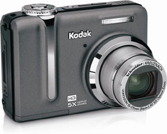 Câmera digital Kodak EasyShare Z1275 - Cortesia da Kodak, editada pelo Câmera versus Câmera
