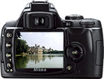 Máquina digital Nikon D40X