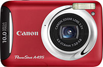 Máquina digital Canon PowerShot A495 - Foto editada pelo Câmera versus Câmera