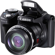 Máquina digital Canon PowerShot SX500 IS - Foto editada pelo Câmera versus Câmera