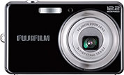 Máquina digital Fujifilm FinePix J30 - Frente - Cortesia da Fujifilm, editada pelo Câmera versus Câmera