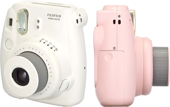 Câmera Fujifilm Instax Mini 8 - Branca e Rosa