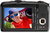 Máquina digital Kodak EasyShare Z950 - Costas - Cortesia da Kodak, editada pelo Câmera versus Câmera