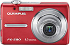 Máquina digital Olympus FE-280 / Olympus X-820