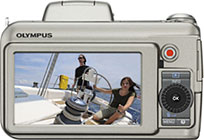 Máquina digital Olympus SP-800UZ - Foto editada pelo Câmera versus Câmera