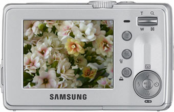 Câmera digital Samsung S630 - Cortesia da Samsung, editada pelo Câmera versus Câmera