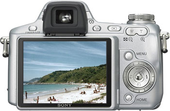 Câmera digital Sony Cyber-shot DSC-H50 - Cortesia Sony, editada pelo Câmera versus Câmera