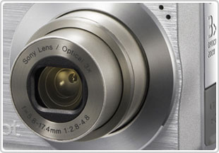 Câmera digital Sony Cyber-shot DSC-S700 - Cortesia Sony, editada pelo Câmera versus Câmera