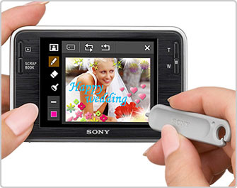 Câmera digital Sony Cyber-shot DSC-T2  - Costas - Cortesia Sony, editada pelo Câmera versus Câmera
