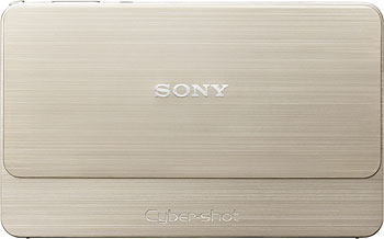 Câmera digital Sony Cyber-shot DSC-T700  - Dourada - Cortesia Sony, editada pelo Câmera versus Câmera