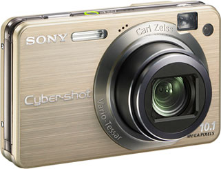 Câmera digital Sony Cyber-shot DSC-W170 - Cortesia Sony, editada pelo Câmera versus Câmera
